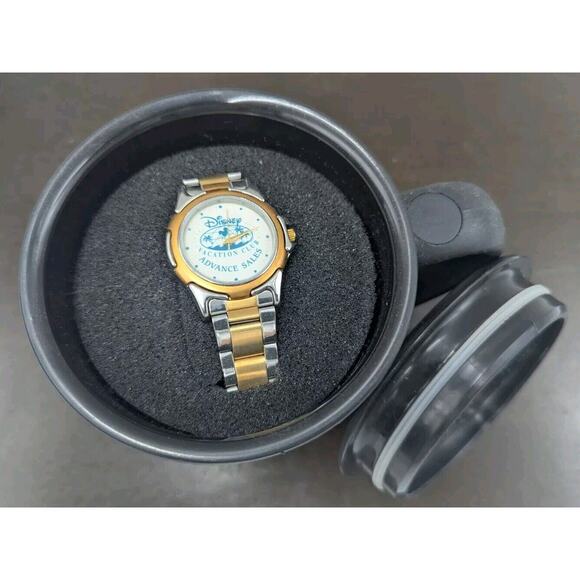 Disney Vacation Club Advance Sales 2000 Collectible Watch & Mug Cup As Is - Picture 2 of 12